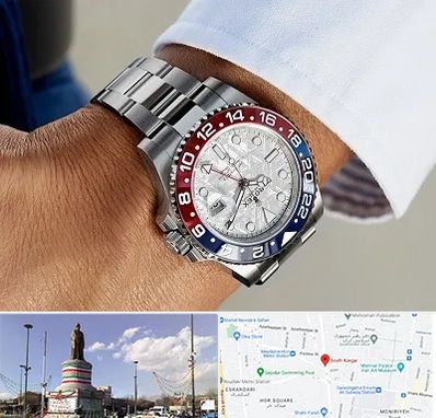 فروشگاه ساعت رولکس در کارگر جنوبی