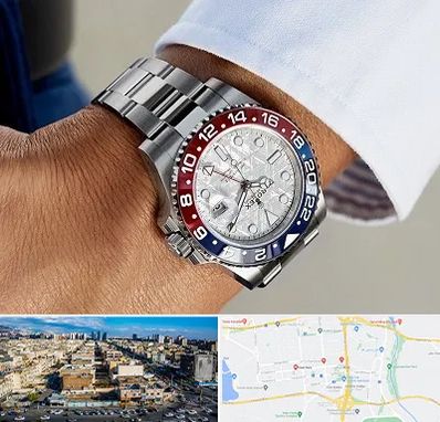 فروشگاه ساعت رولکس در شهرک راه آهن
