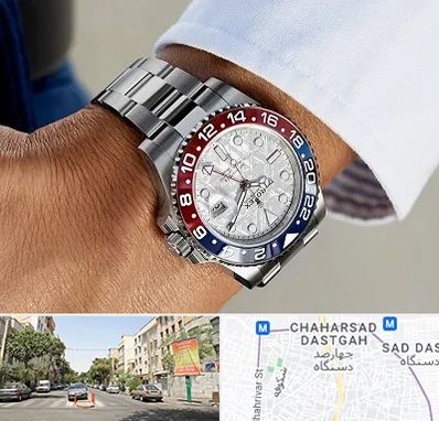 فروشگاه ساعت رولکس در چهارصد دستگاه 