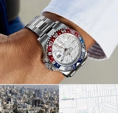 فروشگاه ساعت رولکس در جیحون