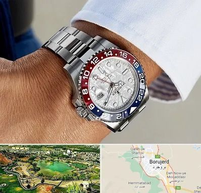 فروشگاه ساعت رولکس در بروجرد