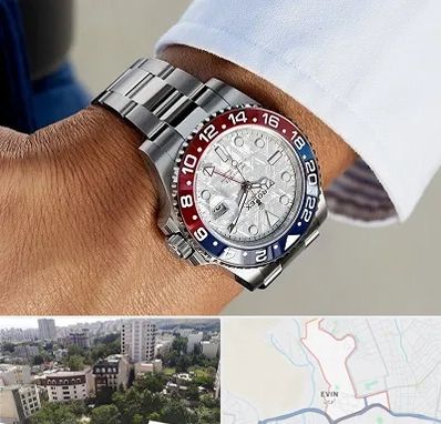 فروشگاه ساعت رولکس در اوین