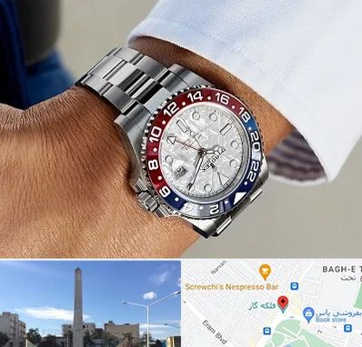 فروشگاه ساعت رولکس در فلکه گاز شیراز