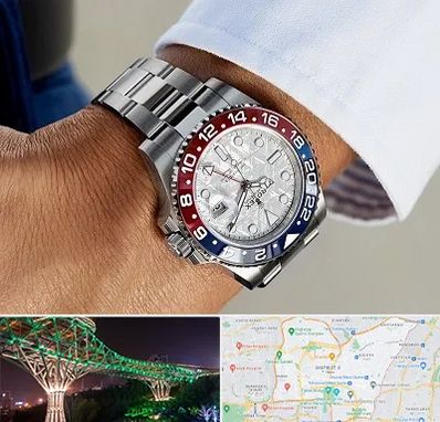 فروشگاه ساعت رولکس در منطقه 3 تهران