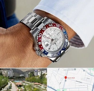 فروشگاه ساعت رولکس در بلوار تعاون