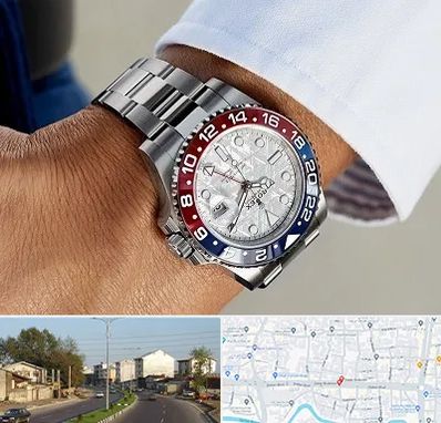 فروشگاه ساعت رولکس در ضیابری رشت