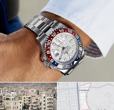 فروشگاه ساعت رولکس در اسکندری