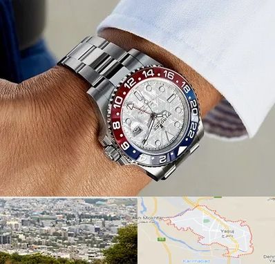 فروشگاه ساعت رولکس در یاسوج