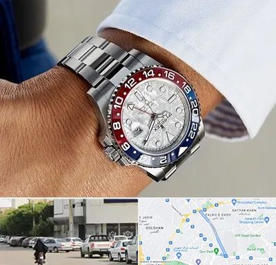 فروشگاه ساعت رولکس در قدوسی شرقی شیراز