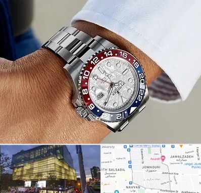 فروشگاه ساعت رولکس در جمهوری 