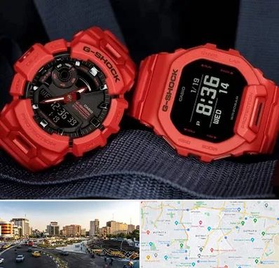 فروشگاه ساعت جی شاک در منطقه 7 تهران