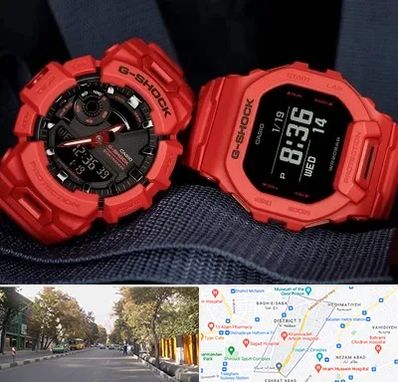 فروشگاه ساعت جی شاک در شریعتی 