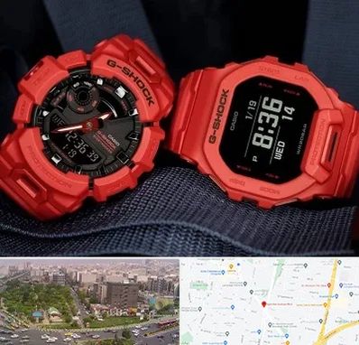 فروشگاه ساعت جی شاک در آیت الله کاشانی