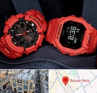 فروشگاه ساعت جی شاک در بازار رضا مشهد