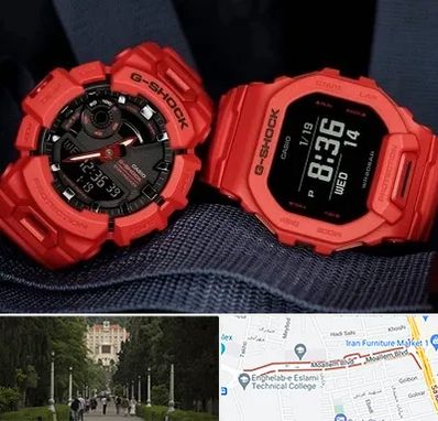 فروشگاه ساعت جی شاک در بلوار معلم رشت 