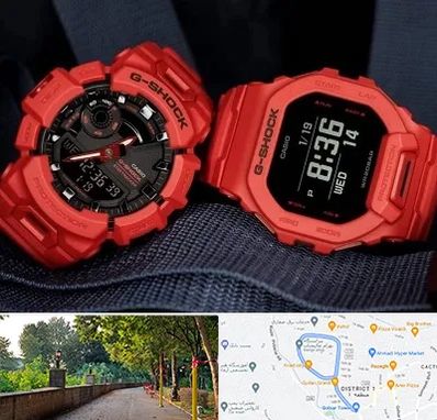 فروشگاه ساعت جی شاک در فلکه گاز رشت