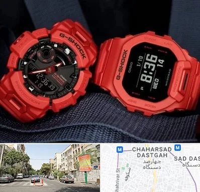 فروشگاه ساعت جی شاک در چهارصد دستگاه 