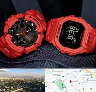 فروشگاه ساعت جی شاک در هنگام