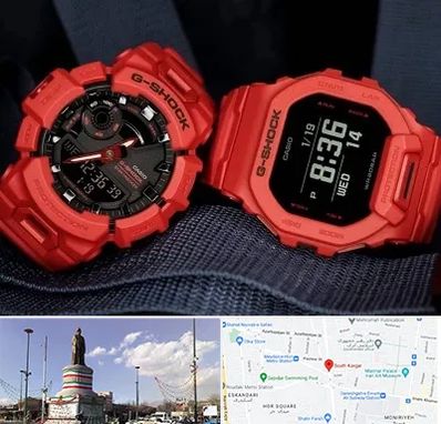 فروشگاه ساعت جی شاک در کارگر جنوبی