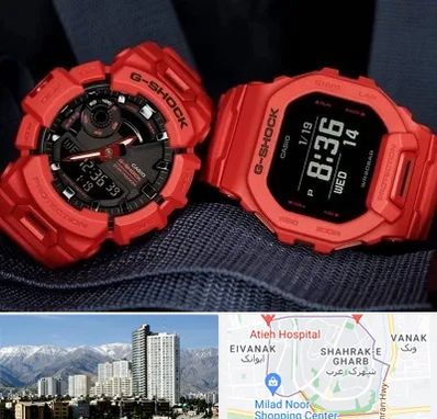 فروشگاه ساعت جی شاک در شهرک غرب 