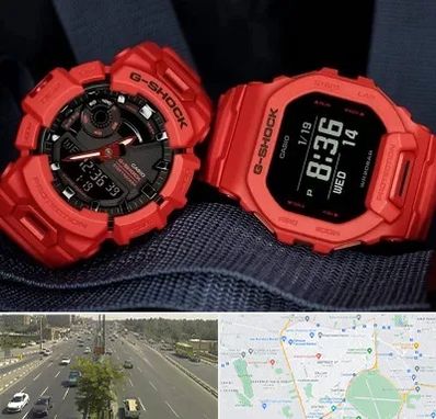 فروشگاه ساعت جی شاک در منطقه 17 تهران