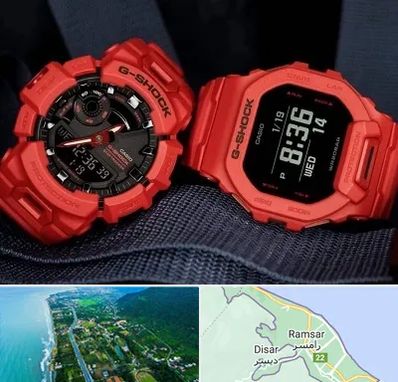 فروشگاه ساعت جی شاک در رامسر