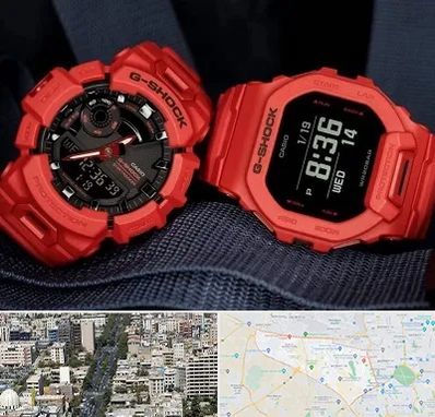 فروشگاه ساعت جی شاک در منطقه 18 تهران