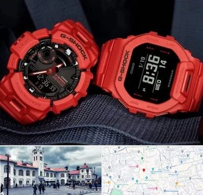 فروشگاه ساعت جی شاک در میدان شهرداری رشت