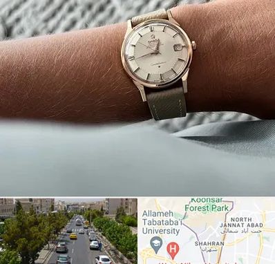 فروشگاه ساعت اومگا در شهران 