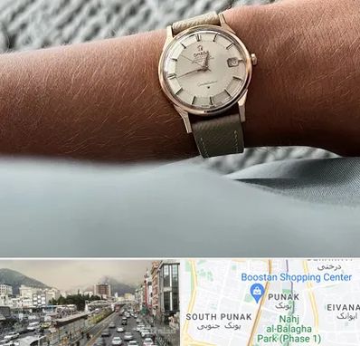 فروشگاه ساعت اومگا در پونک 