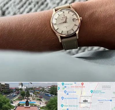 فروشگاه ساعت اومگا در بهارستان 