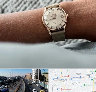 فروشگاه ساعت اومگا در پیروزی 