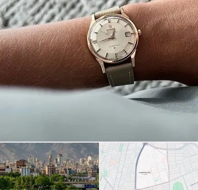 فروشگاه ساعت اومگا در جمشیدیه