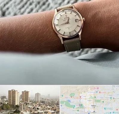 فروشگاه ساعت اومگا در منطقه 5 تهران