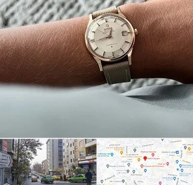 فروشگاه ساعت اومگا در فاطمی