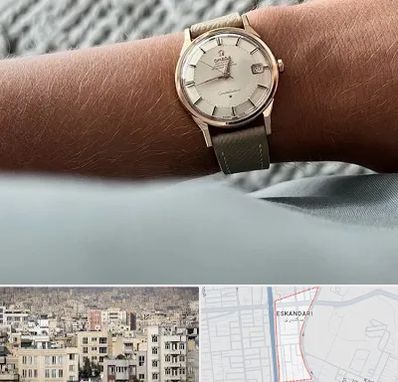 فروشگاه ساعت اومگا در اسکندری