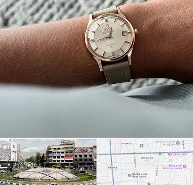 فروشگاه ساعت اومگا در مرکز تهران