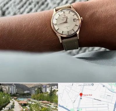 فروشگاه ساعت اومگا در بلوار تعاون