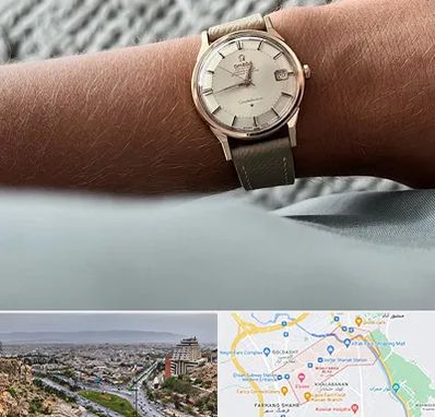فروشگاه ساعت اومگا در معالی آباد شیراز