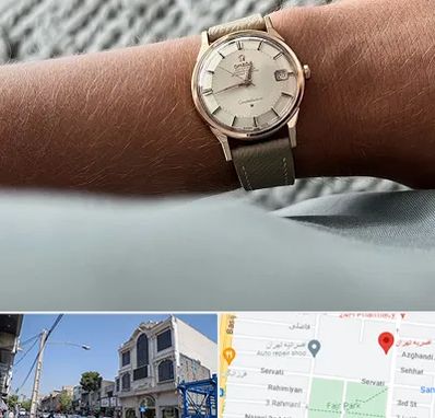 فروشگاه ساعت اومگا در افسریه 