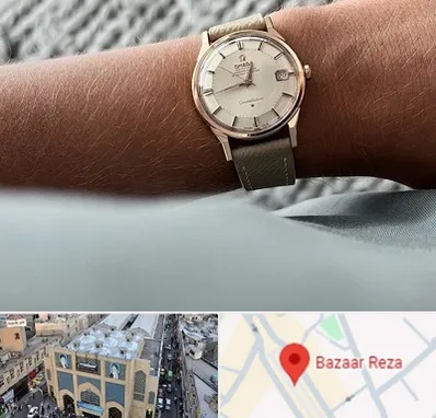 فروشگاه ساعت اومگا در بازار رضا مشهد