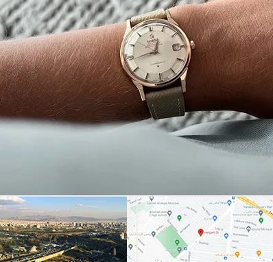 فروشگاه ساعت اومگا در هنگام