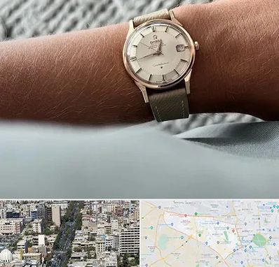 فروشگاه ساعت اومگا در منطقه 18 تهران