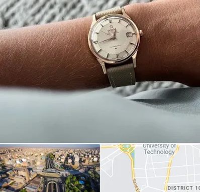 فروشگاه ساعت اومگا در استاد معین 