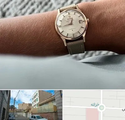 فروشگاه ساعت اومگا در خزانه