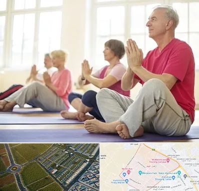 کلاس یوگا سالمندان در الهیه مشهد