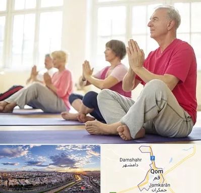 کلاس یوگا سالمندان در قم