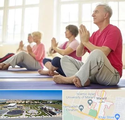 کلاس یوگا سالمندان در ملارد