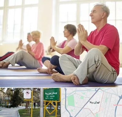 کلاس یوگا سالمندان در تهران ویلا