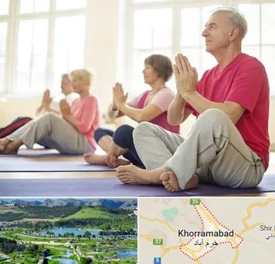 کلاس یوگا سالمندان در خرم آباد
